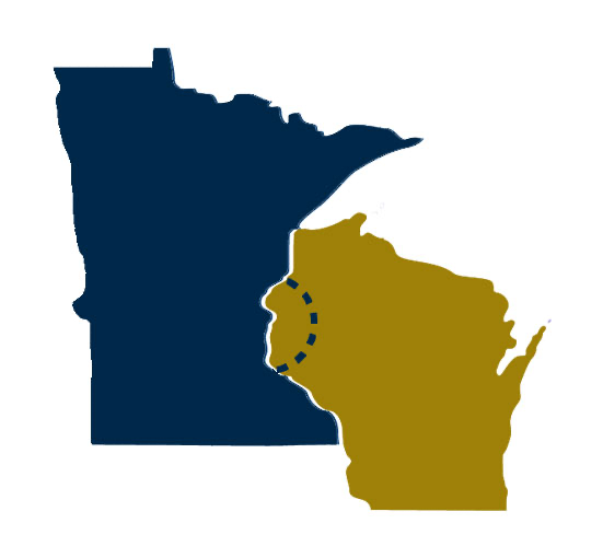 minnesota and wisconsin states